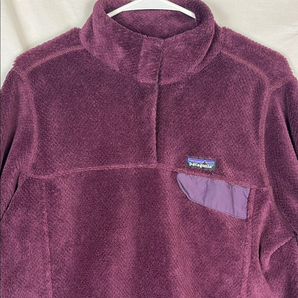 Patagonia Dark Plum Women's Re-Tool Snap T Pullover